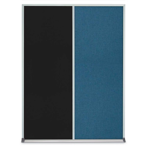 Single Door Radius Corkboard, 36"X36", B